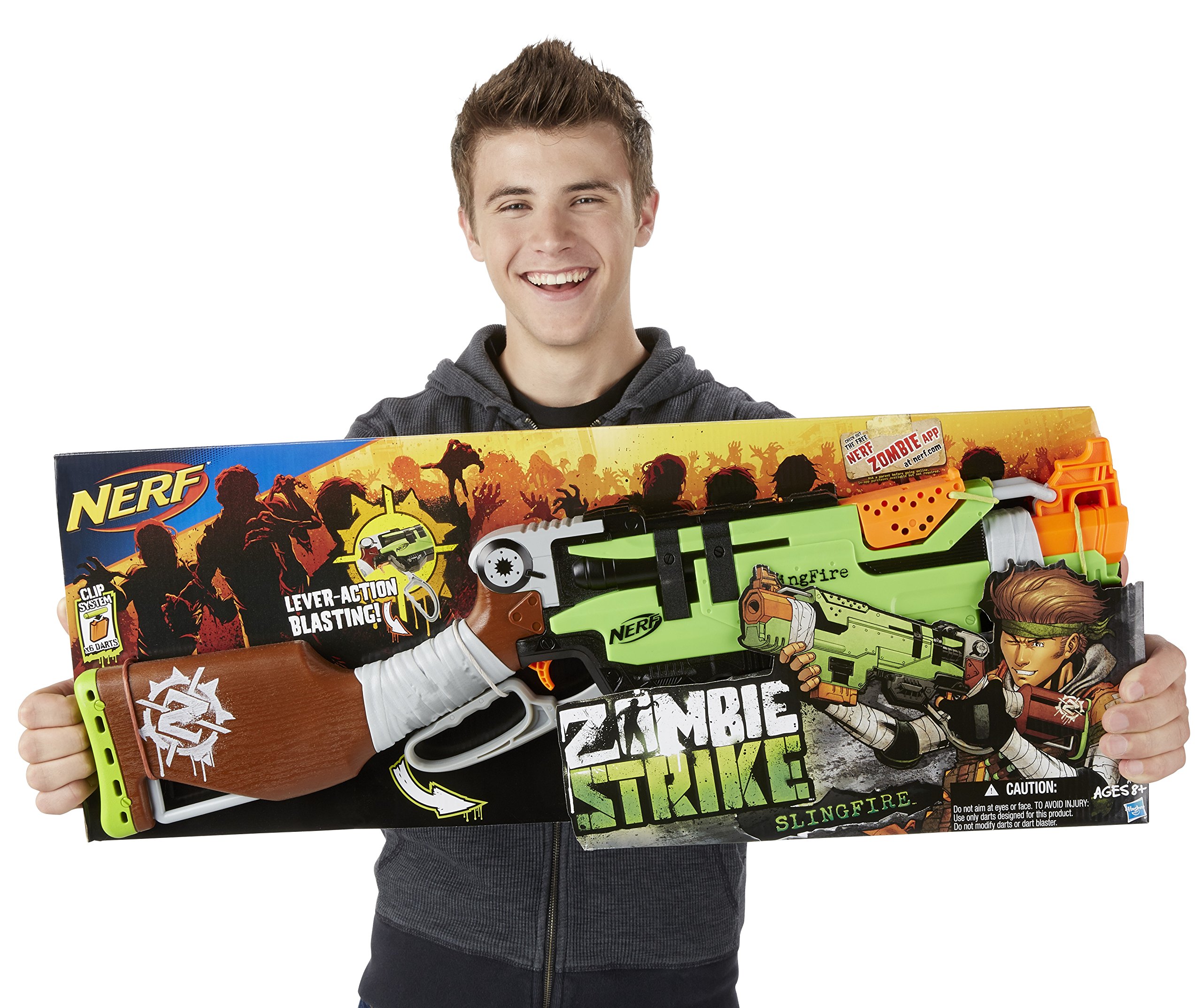 ナーフ　スリングファイア Buy Hasbro Nerf Zombie Strike Sling Fire Blaster Online at Low